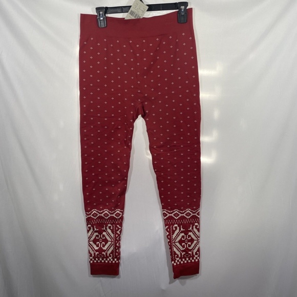 NWT Sweaty Betty‎ [ Large ] Betty Base Layer Leggings in Cardinal Red - Picture 7 of 12